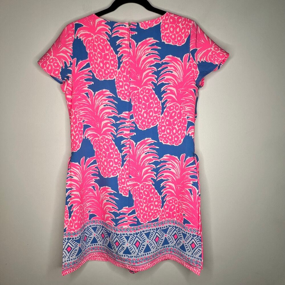 Lilly Pulitzer Blanca Romper Pineapple Mini Dress Size 6 - Picture 3 of 8